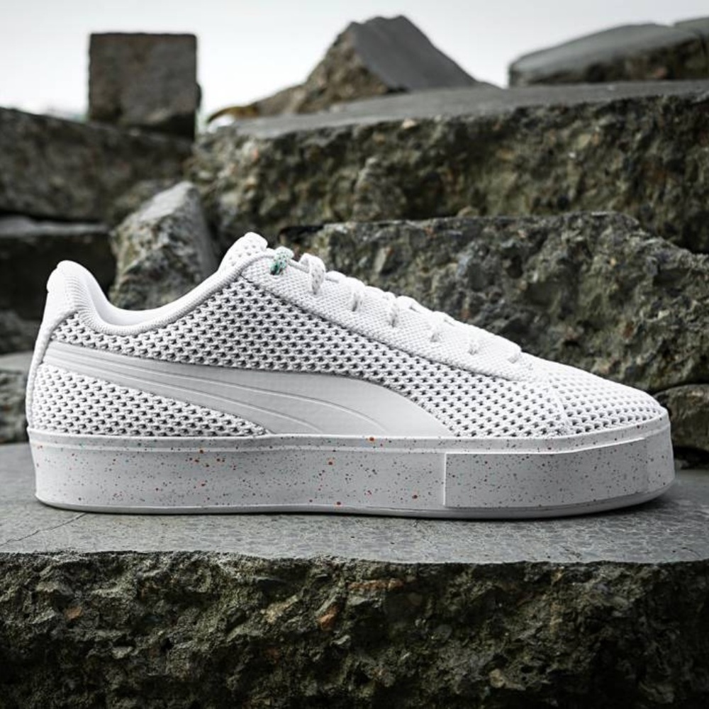PUMA DAILY PAPER Court Platform KnitSplat Sneaker
